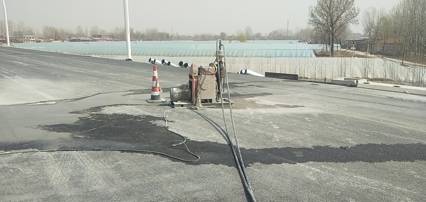 斗门道路回填土下沉注浆